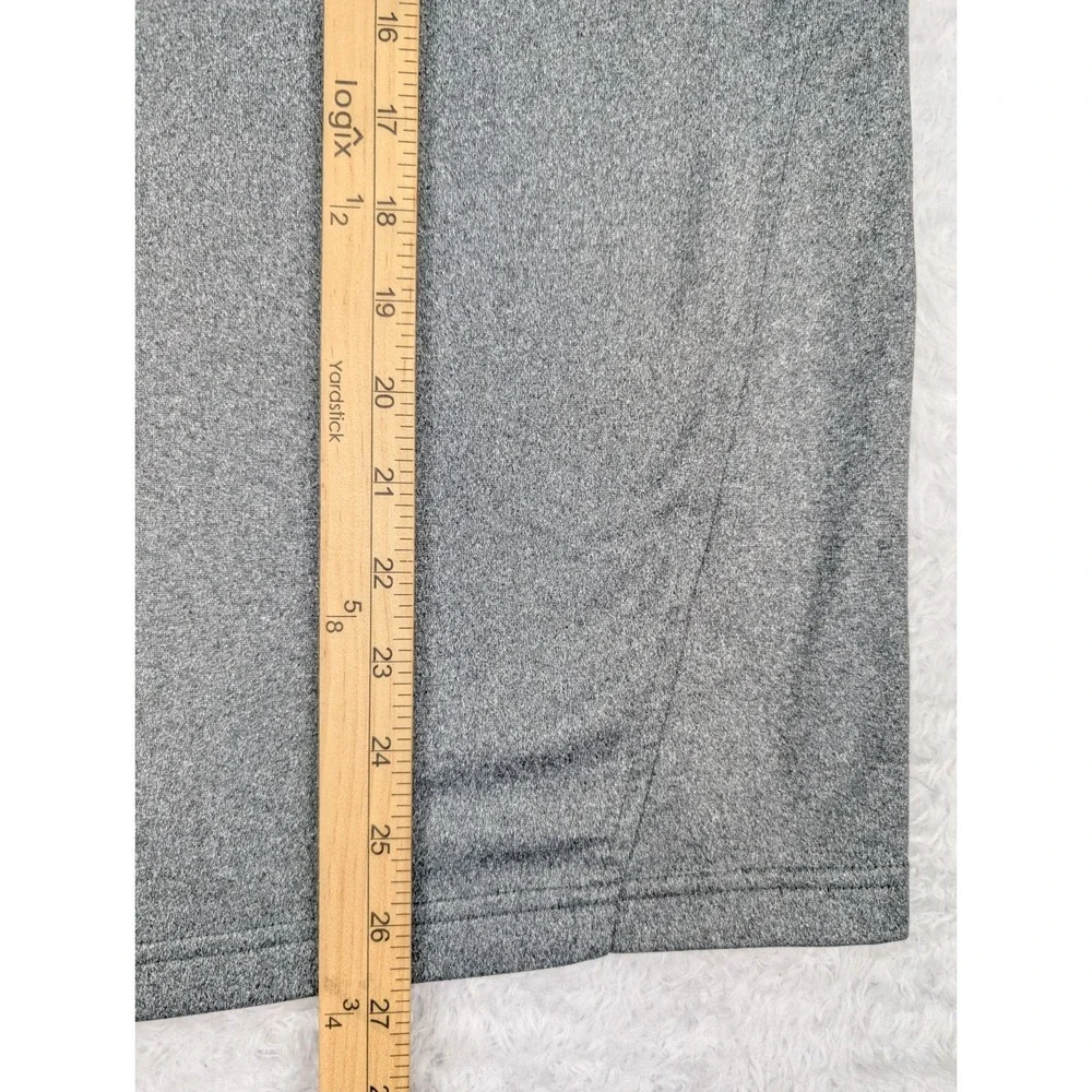 North Face Denali 1/4 Zip Pullover Men's M Gray/Black Sweatshirt Lightweight